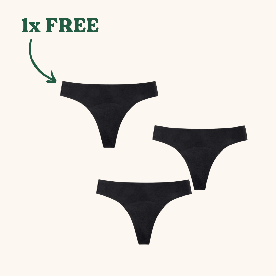 Seamless Thong Period Underwear