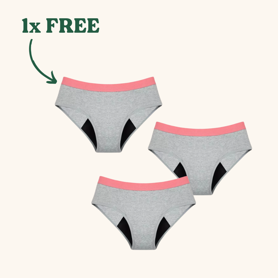 Teen Period Underwear | Grey